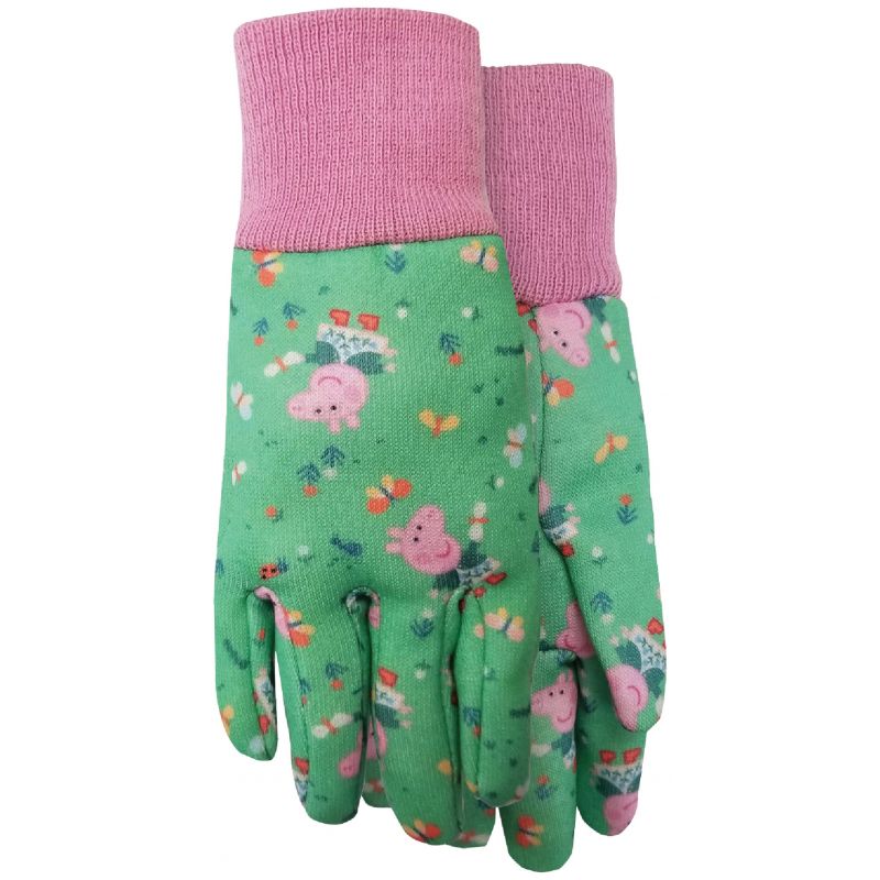 Midwest Gloves &amp; Gear Peppa Pig Jersey Kid&#039;s Glove Toddler, Violet