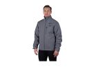 Milwaukee M12 TOUGHSHELL 204G-21-2XL Heated Jacket, 2XL, Men&#039;s, Fits to Chest Size: 46 to 48 in, Polyester/Spandex 2XL, Gray