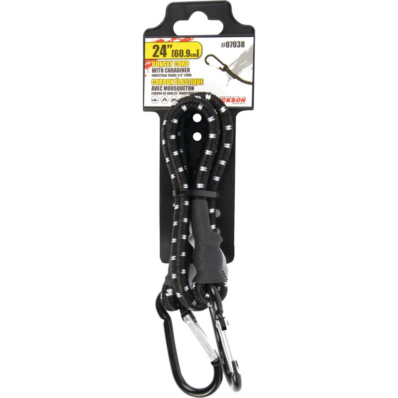 Erickson 07038 24 Stretch Cord with Carabiner Hooks