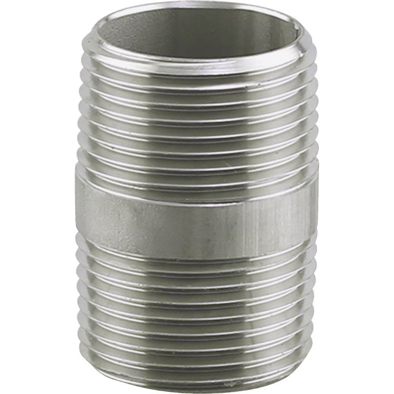 PLUMB-EEZE Stainless Steel Nipple 1 In. MIP X 3 In.