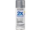 Rust-Oleum Painter&#039;s Touch 2X Ultra Cover Paint + Primer Spray Paint Aluminum, 12 Oz.
