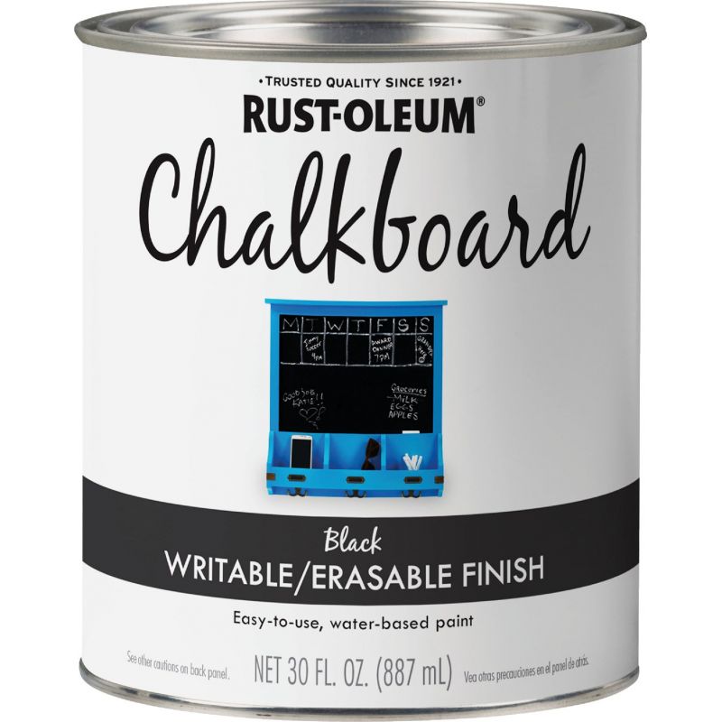 Rust-Oleum Chalk Board Finish Black, 1 Qt.
