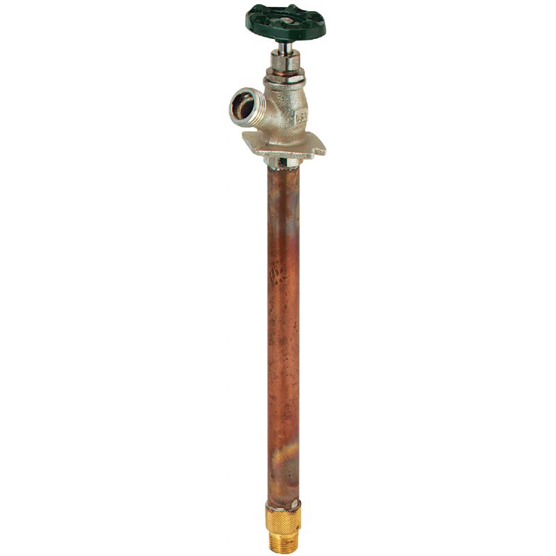 Arrowhead Brass 1/2 In. Copper SWT X 1/2 In. MIP Standard Frost Free Wall Hydrant 1/2 In. Copper SWT X 1/2 In. MIP