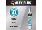 Dap Alex Plus All Purpose Siliconized Acrylic Latex Caulk White, 10.1 Oz. (Pack of 12)