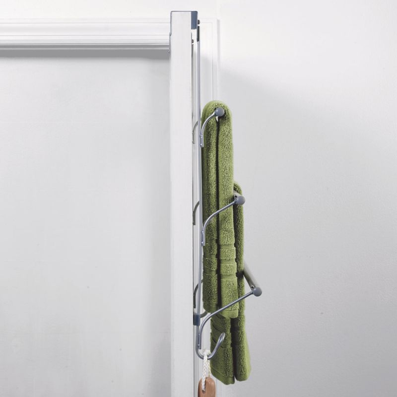 Zenna Home Metal Over Door Towel Bar