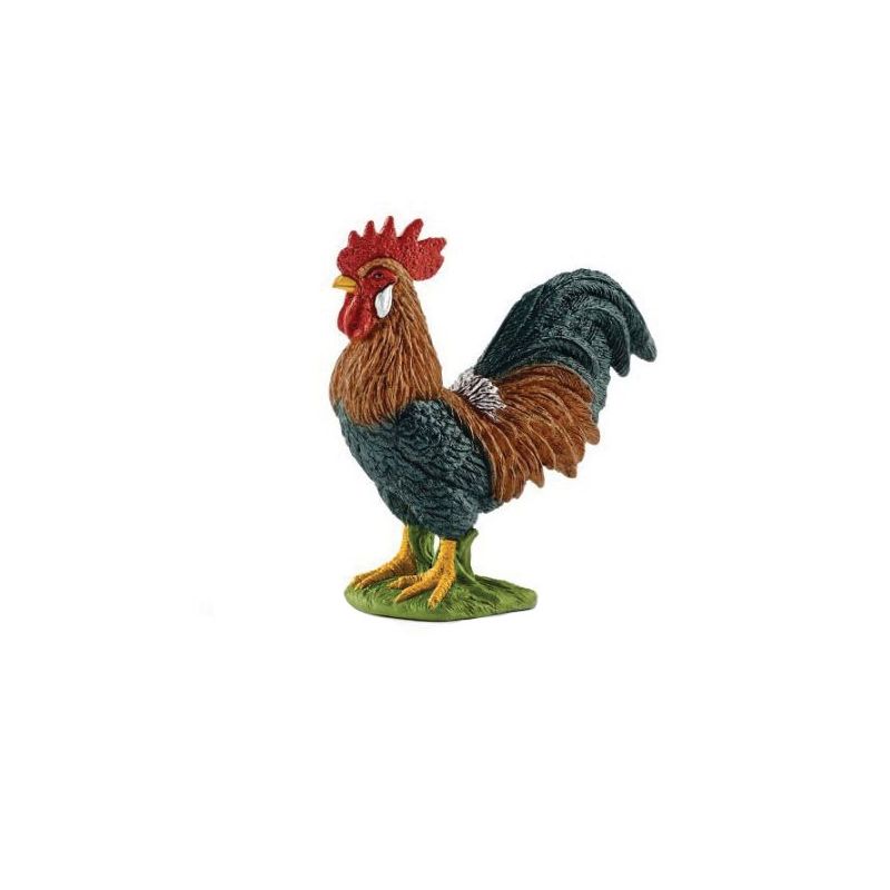 Schleich-S 13825 Toy, 3 years and Up, Rooster, PVC