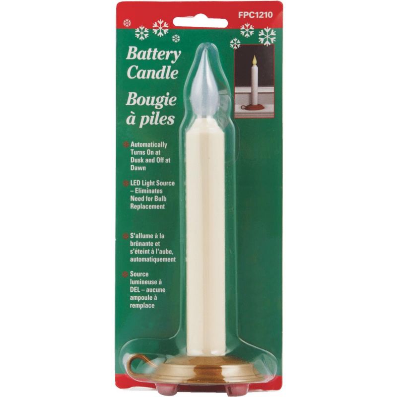Xodus Vigil Battery Operated Candle Pewter