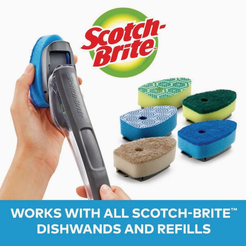 3M Scotch-Brite Non-Scratch Soap Dispensing Dishwand