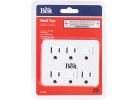 Do it Best 6-Outlet Tap White, 15A