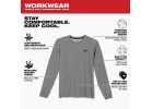 Milwaukee Hybrid Work Shirt XL, Gray