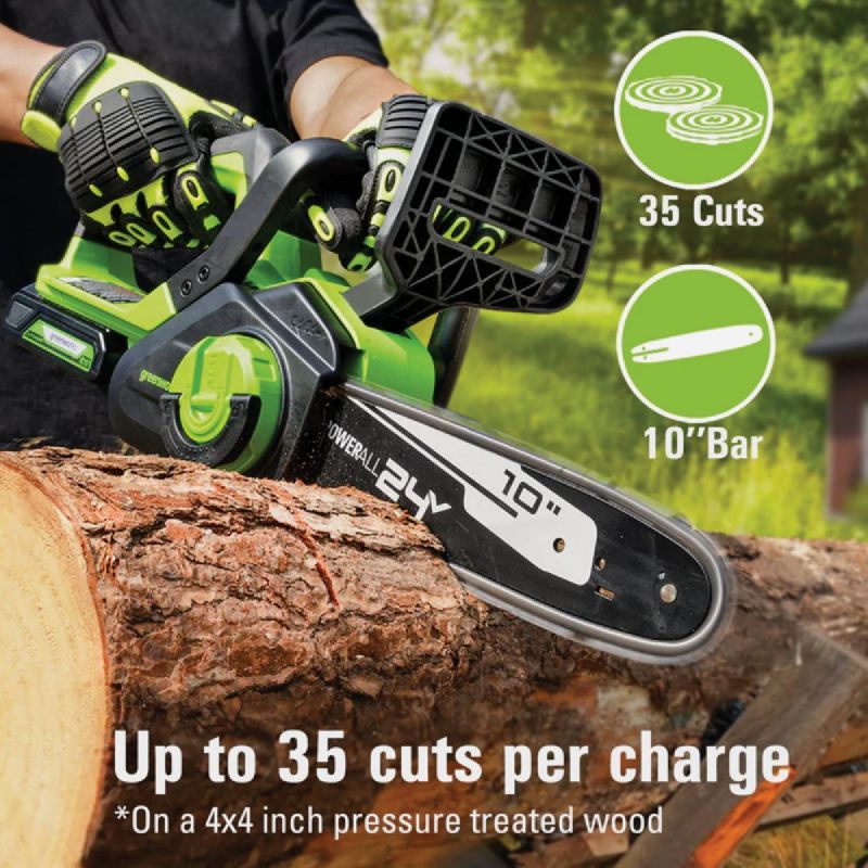 Greenworks Cordless Chainsaw Kit