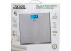 Taylor Digital Stainless Steel Bath Scale 440 Lb., Silver