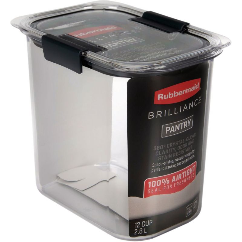 Buy Rubbermaid Brilliance Pantry Food Storage Container 12 Cup