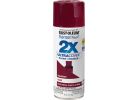 Rust-Oleum Painter&#039;s Touch 2X Ultra Cover Paint + Primer Spray Paint Cranberry, 12 Oz.