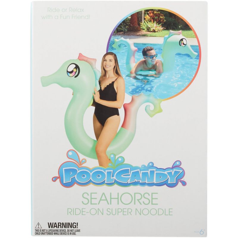 PoolCandy Seahorse Noodle Water Toy Multi