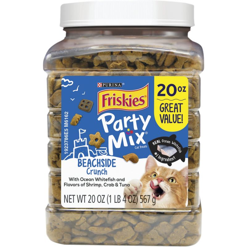Purina Party Mix Crunch Cat Treat 20 Oz.