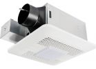Panasonic Whisper Remodel 80/110 CFM Auto Bath Exhaust Fan with LED Light White