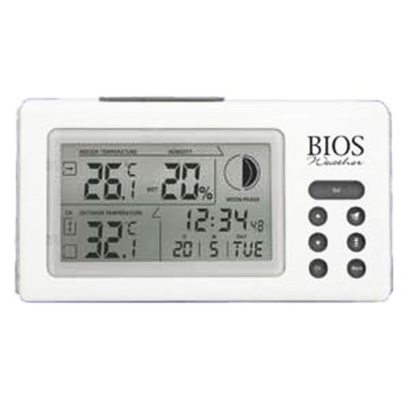 Thermor 312BC Thermo Hygrometer, Digital, 32 to 122 deg F Indoor, -4 to 140 deg F Outdoor, 20 to 95 % Humidity Range