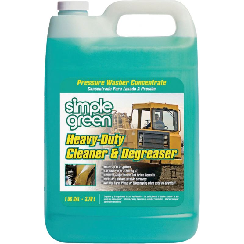 Simple Green Heavy-Duty Pressure Washer Concentrate Cleaner &amp; Degreaser 1 Gal.