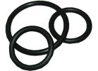 Lasco O-Ring Kit For Moen Faucet 3 Various Sizes, Black