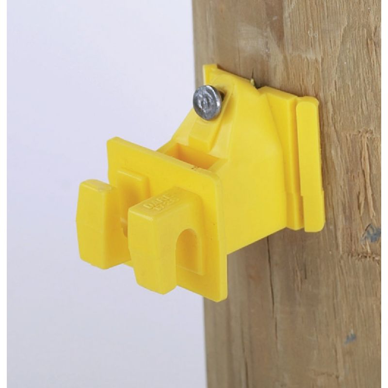 Dare Snug Electric Fence Insulator Yellow, Snap-In