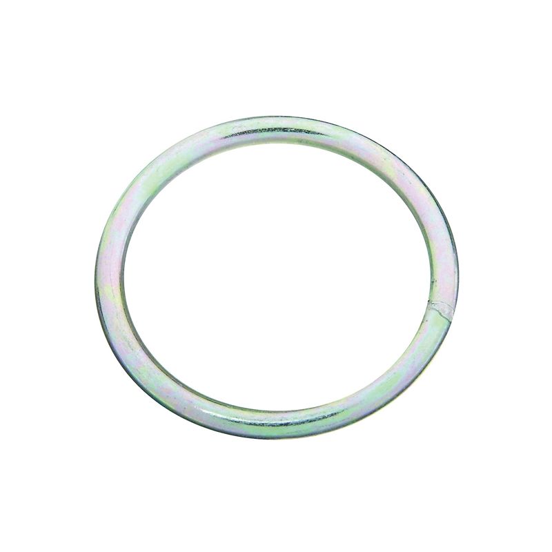 National Hardware 3155BC Series N223-164 Welded Ring, 300 lb Working Load, 2-1/2 in ID Dia Ring, #2 Chain, Steel, Zinc