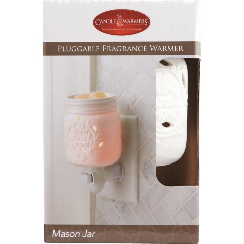 Candle Warmers Pluggable Fragrance Warmer White