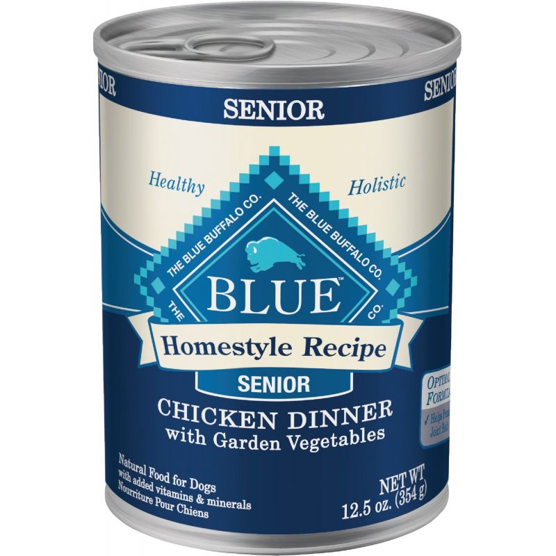 Blue Buffalo Homestyle Recipe Senior Wet Dog Food 12.5 Oz.