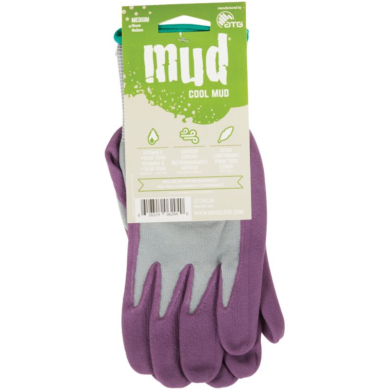 Cool Mud Garden Gloves M, Lilac