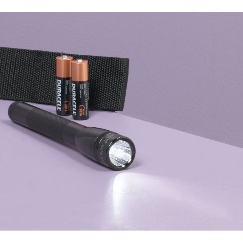 Mini Mag LED Flashlight Black
