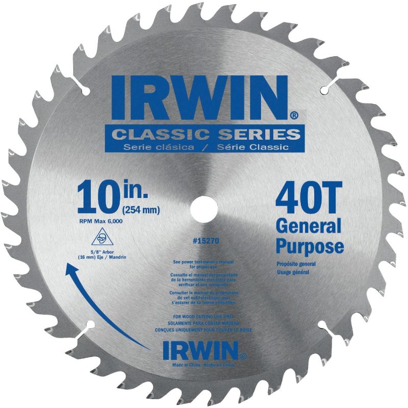 Irwin Classic Series Circular Saw Blade