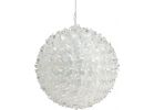 Alpine Flashing LED Lighted Sphere Ornament Cool White &amp; Warm White