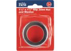 Do it Reducing Slip-Joint Nut And Washer 1-1/2 In. X 1-1/4 In.