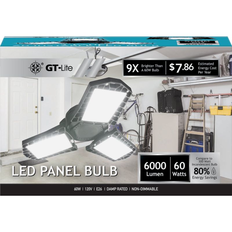 GT-Lite 3-Panel LED High-Intensity Replacement Light Bulb