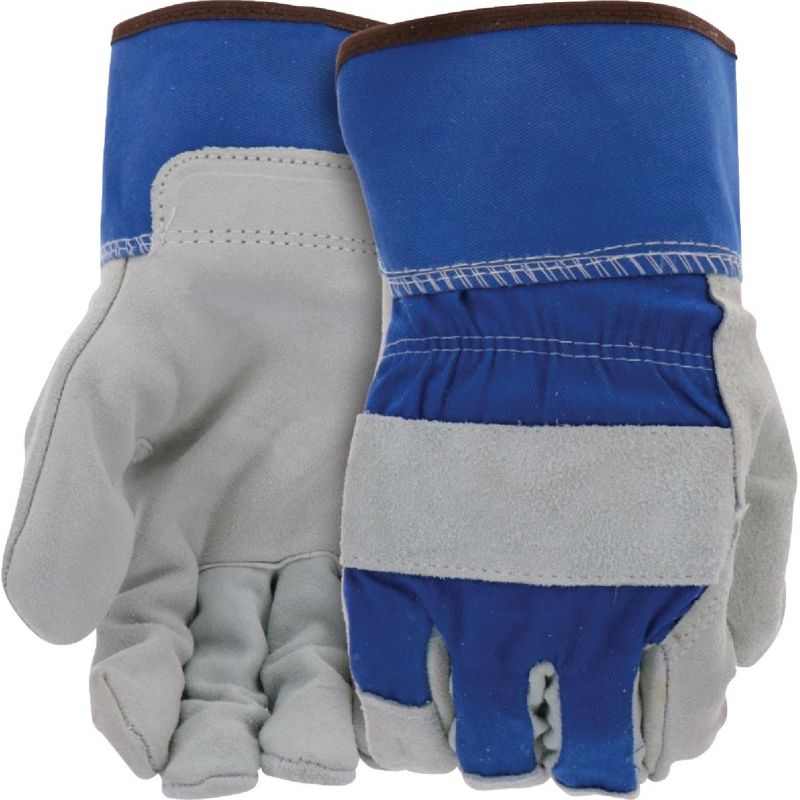 Do it Best Leather Work Glove L, Gray