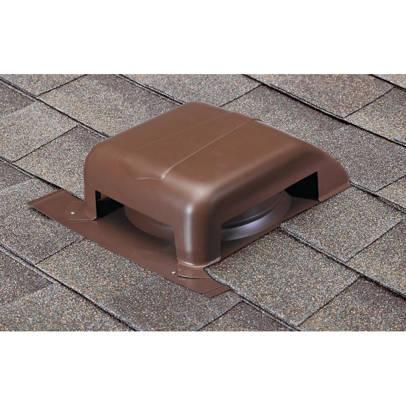 Airhawk 40 In. Galvanized Slant Back Roof Vent Brown (Pack of 9)