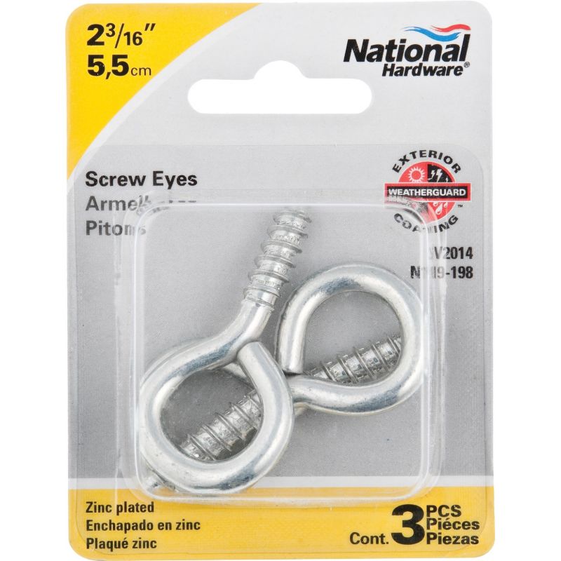 National Steel Large Eye Screw Eye