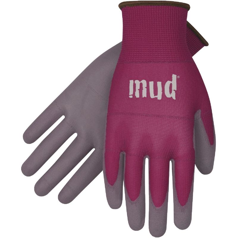 Smart Mud Garden Gloves L, Raspberry