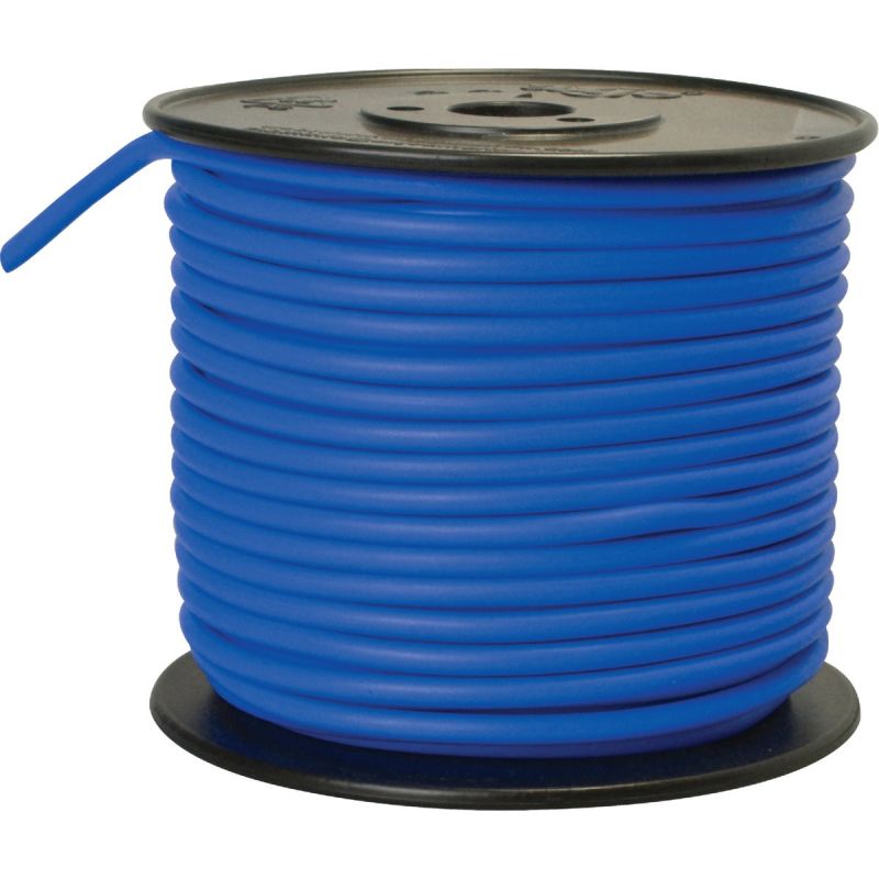 ROAD POWER 100 Ft. PVC-Coated Primary Wire Blue