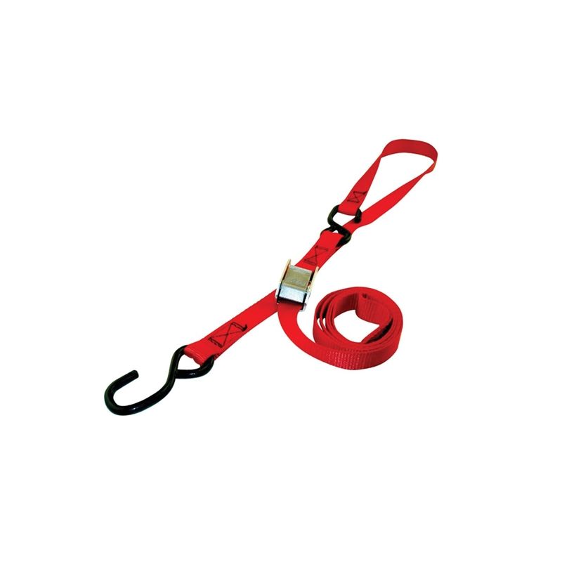 Erickson 05727 Strap, 1 in W, 6 ft L, Red, 400 lb Working Load Red
