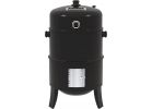 GrillPro Traditional Water Charcoal/Pellet Smoker Black, Upright