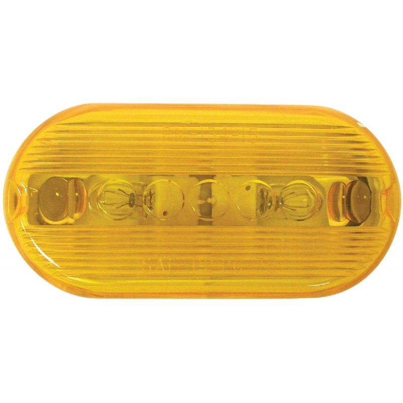 Peterson Oblong Clearance And Side Marker Light Amber, Oblong