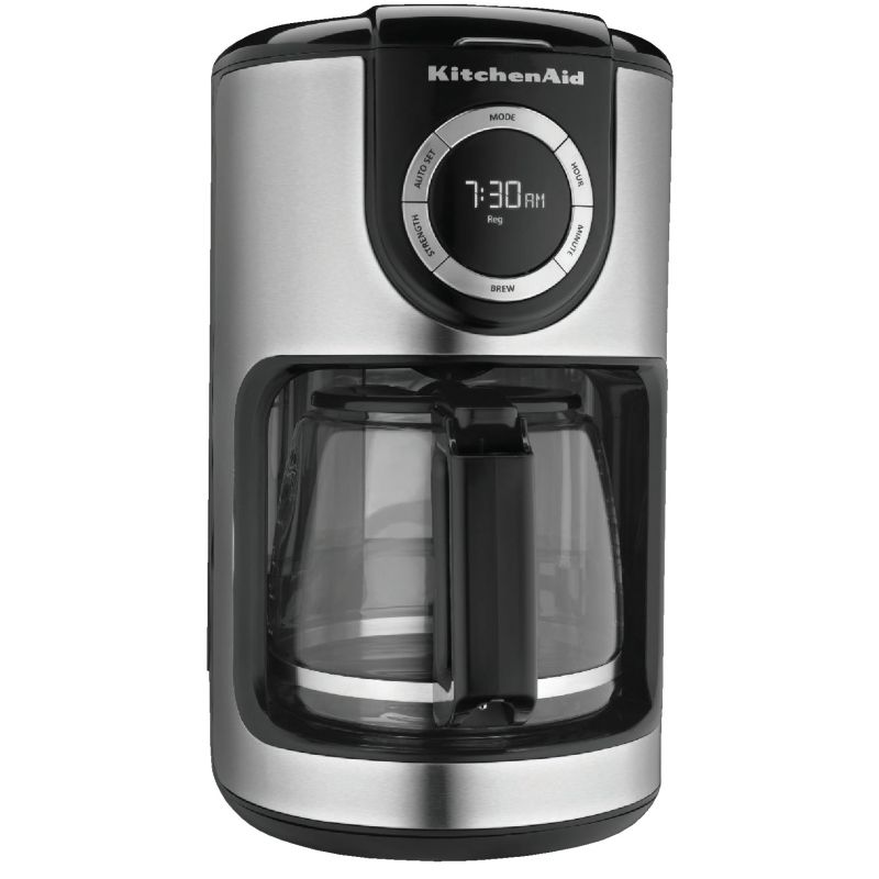 KitchenAid 12-Cup Coffee Maker 12 Cup, Silver