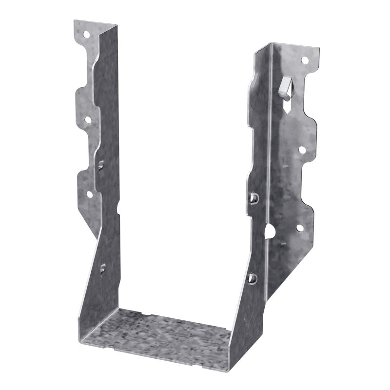 Simpson Strong-Tie LUS LUS48 Joist Hanger, 6-3/4 in H, 2 in D, 3-9/16 in W, Steel, Galvanized/Zinc, Face Mounting