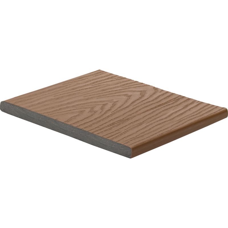 Trex 1&quot; x 12&quot; x 12&#039; Select Saddle Brown Composite Fascia Decking Board