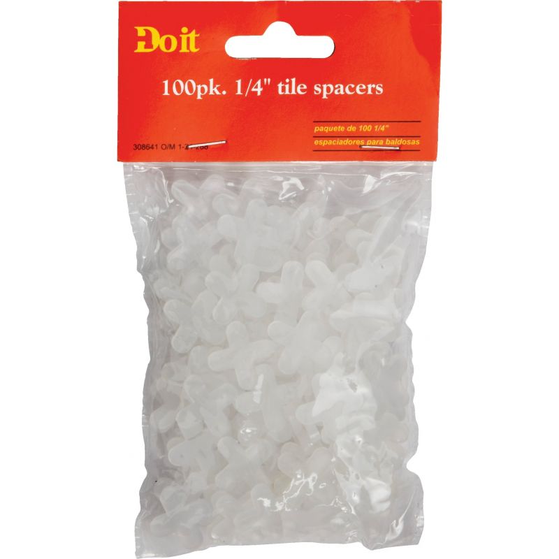 Do it Hard Tile Spacers White
