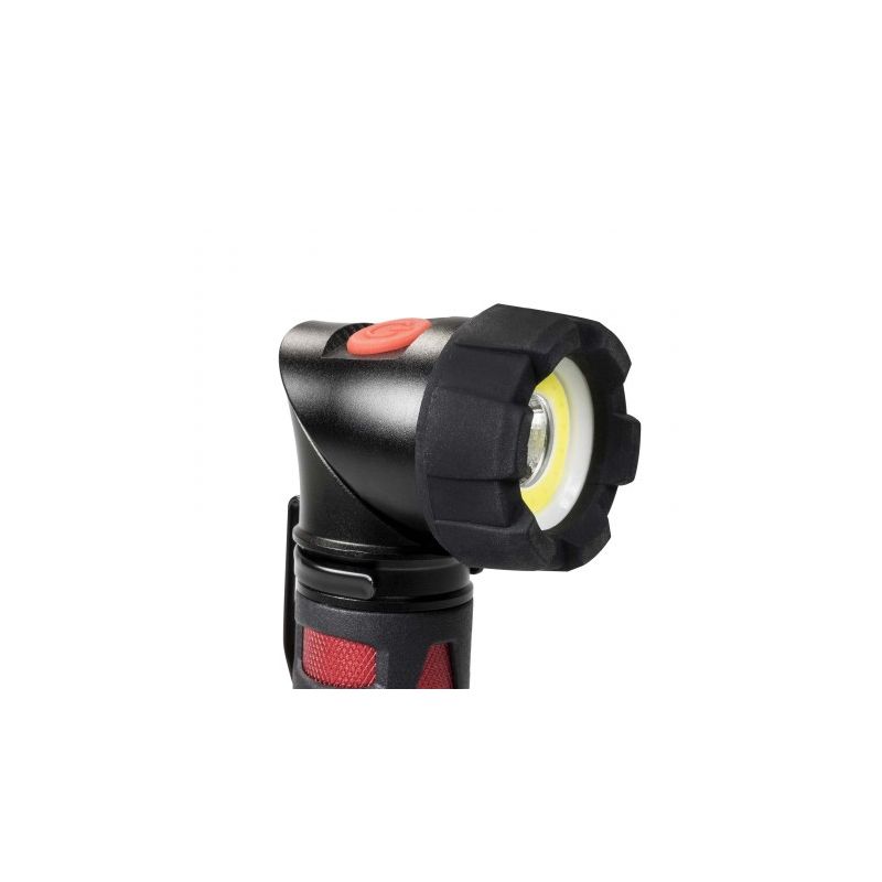 Buy Dorcy Ultra HD Series 41-4349 Swivel Flashlight, AAA Battery, Alkaline  Battery, LED Lamp, 320 Lumens Lumens, Spot Beam Black/Red