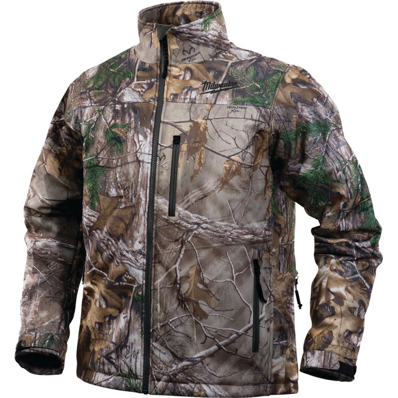 Milwaukee M12 QuietShell Heated Jacket Kit XL, Camouflage