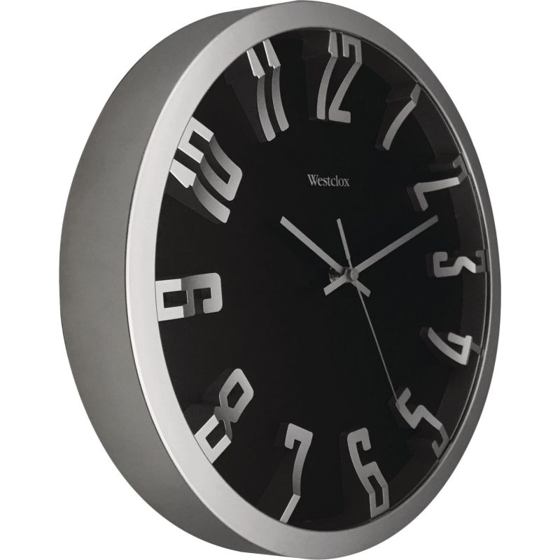 Westclox Metallic Wall Clock