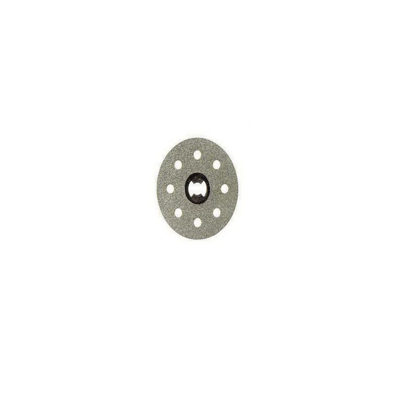 Dremel EZ Lock Series EZ545 Cutting Wheel, 1-1/2 in Dia, 0.023 in Thick, 1/8 in Arbor, Diamond Abrasive Red